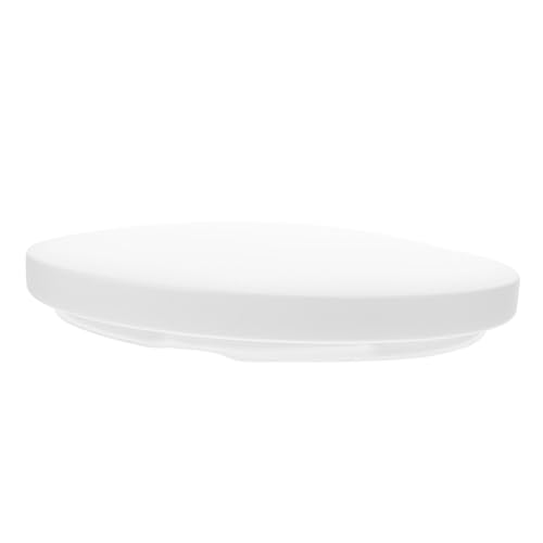 UTHCLO Rundliche Deckenlampe Abdeckung Kunststoff Lichtdiffusor für Einbauleuchten mit Verriegelungsnut LED Lampenschirm für Küche Flur Balkon von UTHCLO