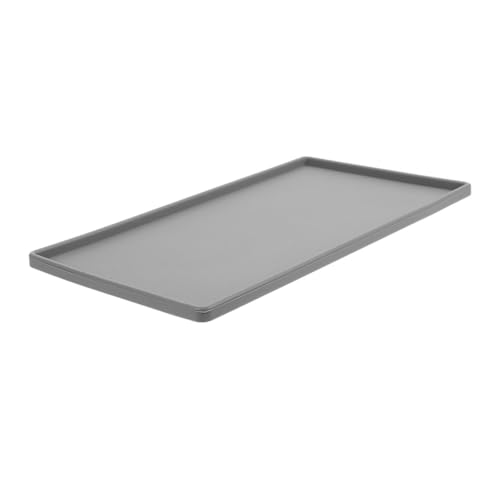 UTHCLO Rutschfeste Silikon Ablagematte Trockenmatte Geschirrmatte für Küche und Haushalt Flexibles Tablett zur Aufbewahrung von Tassen und Utensilien Langlebig Bpa frei Vielseitig von UTHCLO