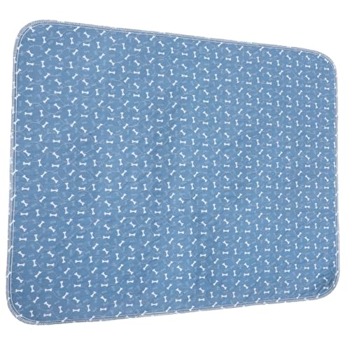 UTHCLO Saugfähige Waschbare Hundetrainingsunterlage mit Rutschfester Oberfläche Wasserdichtes Pet Pee Pad mit Knochenmuster Sicherer Toilettenmatte für Welpen und Ausgewachsene Hunde UTHCLO Saugfähige Waschbare Hundetrainingsunterlage mit Rutschfester Oberfläche Wasserdichtes Pet Pee Pad mit Knochenmuster Sicherer Toilettenmatte für Welpen und Ausgewachsene Hunde von UTHCLO