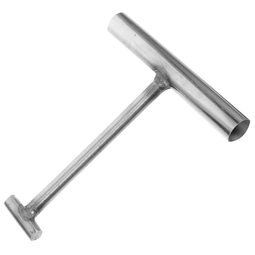 UTHCLO Schachtdeckelheber aus Rostfreiem Edelstahl Manhole Hook mit Stabilem Griff Praktischer Roll up Türhaken für Einfaches Anheben und Öffnen von Schachtabdeckungen im Außenbereich UTHCLO Schachtdeckelheber aus Rostfreiem Edelstahl Manhole Hook mit Stabilem Griff Praktischer Roll up Türhaken für Einfaches Anheben und Öffnen von Schachtabdeckungen im Außenbereich von UTHCLO