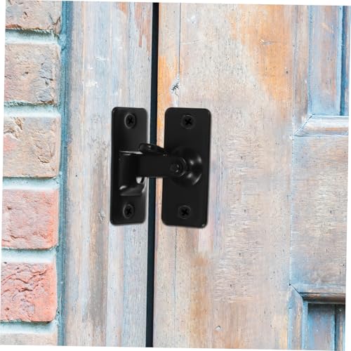 UTHCLO Schwarzer Edelstahl Türverschluss Türschloss Gartentor Riegel Kleine Robust Langlebig Werkzeuglose Montage Vielseitig für Türen Fenster Garage UTHCLO Schwarzer Edelstahl Türverschluss Türschloss Gartentor Riegel Kleine Robust Langlebig Werkzeuglose Montage Vielseitig für Türen Fenster Garage von UTHCLO