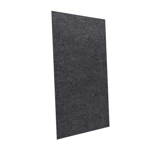 UTHCLO Selbstklebende Zuschneidbare Kratzmatte aus Polyester Kratzfester Sofaschutz für Katzenmöbel Schützt Couch und Teppich vor Katzenkratzern Einfache Montage Dunkelgrau von UTHCLO