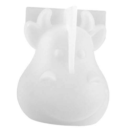 UTHCLO Silikonform Kuh Jahresmaskottchen Langlebig Ungiftig DIY Accessoire Bastelform für Epoxidharz Rind Deko Handgefertigt Geschenkidee für Hobbykünstler von UTHCLO