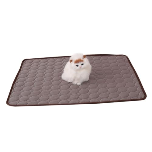 UTHCLO Sommermatte Hund Cool Haustiermatte Material Unterlage Pet Pad Kühlung Drinnen Ding Kühlkissen Für Haustiere Größe Pfote Schlafend Sommer Kühlmatte Kaffee UTHCLO Sommermatte Hund Cool Haustiermatte Material Unterlage Pet Pad Kühlung Drinnen Ding Kühlkissen Für Haustiere Größe Pfote Schlafend Sommer Kühlmatte Kaffee von UTHCLO
