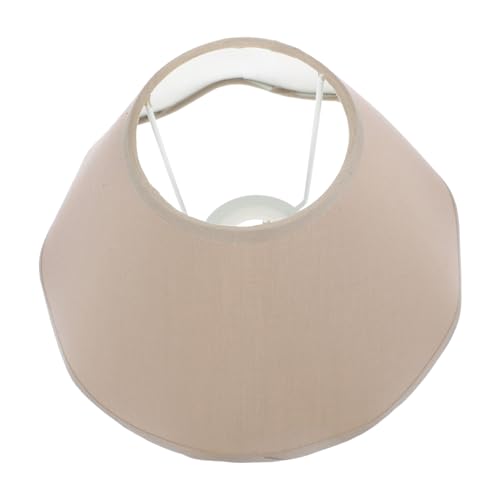 UTHCLO Stoff Lampenschirm Ersatz Wellensaum Tischlampe Stehlampe Leuchtenschirm Khaki Einfach Montierbar Langlebig Für Wohn und Schlafzimmer UTHCLO Stoff Lampenschirm Ersatz Wellensaum Tischlampe Stehlampe Leuchtenschirm Khaki Einfach Montierbar Langlebig Für Wohn und Schlafzimmer von UTHCLO