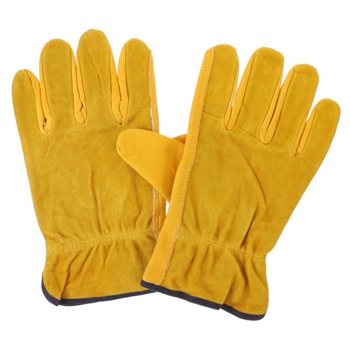UTHCLO Strapazierfähige Wasserdichte Gartenhandschuhe für Herren und Damen Ergonomisch Geformt für Bequemlichkeit und Schutz bei Gartenarbeit Holzverarbeitung und Handwerklichen von UTHCLO