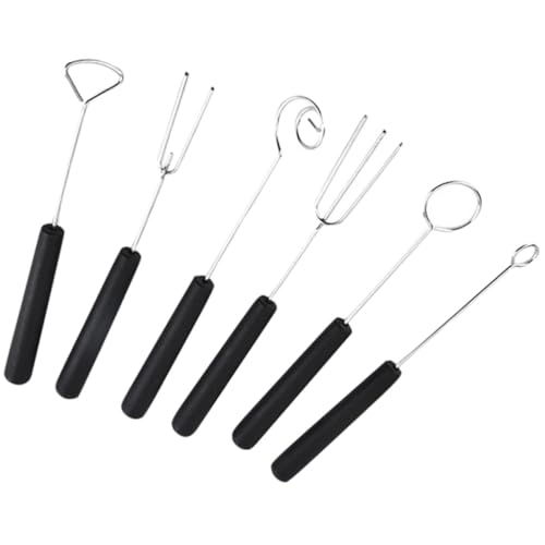 UTHCLO Teiliges Edelstahl Candy Dipping Tool Wiederverwendbare Schokoladengabeln für DIY Süßigkeiten Fondue und Partyzubehör Robustes Pralinenbesteck für Dessert Eis dekoration UTHCLO Teiliges Edelstahl Candy Dipping Tool Wiederverwendbare Schokoladengabeln für DIY Süßigkeiten Fondue und Partyzubehör Robustes Pralinenbesteck für Dessert Eis dekoration von UTHCLO
