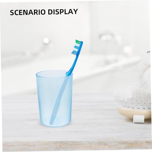 UTHCLO Transparenter Zahnputzbecher aus Robustem Wasserdichter Trink und Mundspülbecher in Blau Stabiler Eleganter Becher für Badezimmer Geeignet für Erwachsene UTHCLO Transparenter Zahnputzbecher aus Robustem Wasserdichter Trink und Mundspülbecher in Blau Stabiler Eleganter Becher für Badezimmer Geeignet für Erwachsene von UTHCLO