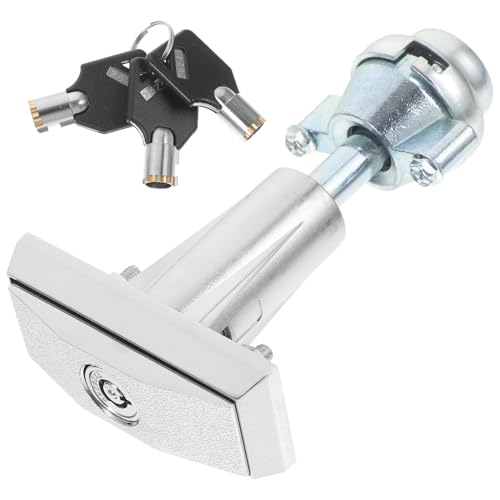 UTHCLO Vending Machine Lock T griff aus Zinklegierung Einfache Installation Hohe Praktisches Türschloss für Snackautomaten Langlebiges Verriegelungssystem mit Schlüssel UTHCLO Vending Machine Lock T griff aus Zinklegierung Einfache Installation Hohe Praktisches Türschloss für Snackautomaten Langlebiges Verriegelungssystem mit Schlüssel von UTHCLO