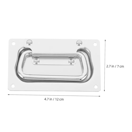 UTHCLO Versenkter Federbelasteter Kistengriff Langlebiger Stabiler Containergriff Ergonomisch Geformter Integrierter Boxgriff für Industrielle Transportboxen UTHCLO Versenkter Federbelasteter Kistengriff Langlebiger Stabiler Containergriff Ergonomisch Geformter Integrierter Boxgriff für Industrielle Transportboxen von UTHCLO
