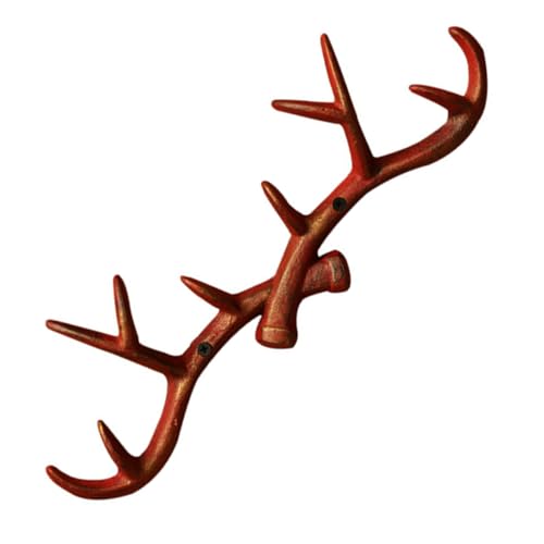 UTHCLO Vintage Antler Wandhaken aus Robustem Rustikale Geweih Garderobe für Wohnzimmer Schlafzimmer und Flur Dekorativer Wandhalter Perfektes für Natur und UTHCLO Vintage Antler Wandhaken aus Robustem Rustikale Geweih Garderobe für Wohnzimmer Schlafzimmer und Flur Dekorativer Wandhalter Perfektes für Natur und von UTHCLO