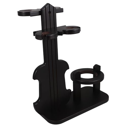 UTHCLO Vintage Holz Weinregal mit Geigenform Freistehender Flaschenhalter Platzsparendes Weinglas Aufbewahrung Robustes Weinlagerregal für Küche Bar Wohnzimmer UTHCLO Vintage Holz Weinregal mit Geigenform Freistehender Flaschenhalter Platzsparendes Weinglas Aufbewahrung Robustes Weinlagerregal für Küche Bar Wohnzimmer von UTHCLO