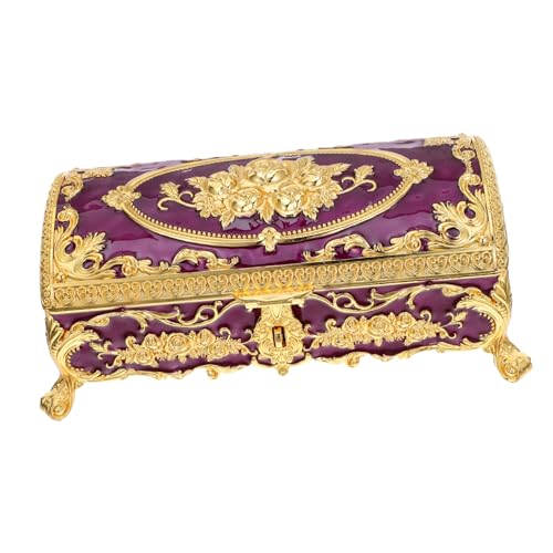 UTHCLO Vintage Schmuckkästchen aus Metall Ornate Schmuck-organizer mit Mehreren Fächern Europäischer Retro Stil Dekorative Aufbewahrungsbox für Damen Stilvolles Schmuckkästchen fürs UTHCLO Vintage Schmuckkästchen aus Metall Ornate Schmuck-organizer mit Mehreren Fächern Europäischer Retro Stil Dekorative Aufbewahrungsbox für Damen Stilvolles Schmuckkästchen fürs von UTHCLO
