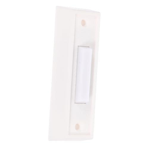 UTHCLO Vintage Türgong aus Langlebigem Kunststoff Ersetzbarer Klingelknopf Europäischer Stil Wanddeko Einfache Montage Stilvolle Türklingel Ersatztaste für Zuhause von UTHCLO