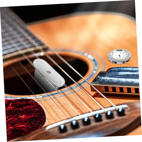 UTHCLO Violin Hygrometer Thermometer mit Silbernen Akustik gitarren luftbefeuchtern Präzises Feuchtigkeits Temperaturmessgerät für Musikinstrumente Instrumentenpflege Zubehör UTHCLO Violin Hygrometer Thermometer mit Silbernen Akustik gitarren luftbefeuchtern Präzises Feuchtigkeits Temperaturmessgerät für Musikinstrumente Instrumentenpflege Zubehör von UTHCLO