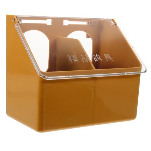 UTHCLO Vogelkäfig Futterspender aus Robustem Aufgehängte Futter und Wasserschale für Tauben und Papageien Langlebiger Leichter Vogelkäfig Zubehör Futterstation mit Einfachem UTHCLO Vogelkäfig Futterspender aus Robustem Aufgehängte Futter und Wasserschale für Tauben und Papageien Langlebiger Leichter Vogelkäfig Zubehör Futterstation mit Einfachem von UTHCLO