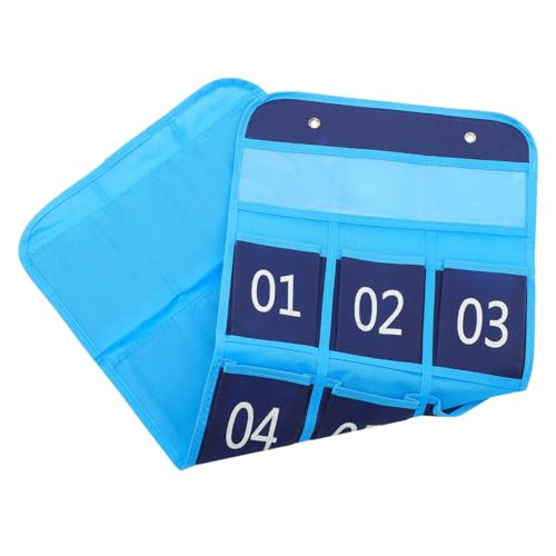 UTHCLO Wandhängende Aufbewahrungstasche mit Nummerierten Fächern für Klassenzimmer Handy Organizer und Türhängender Mehrzweck Organizer zur Aufbewahrung von Mobiltelefonen und Kleinteilen von UTHCLO