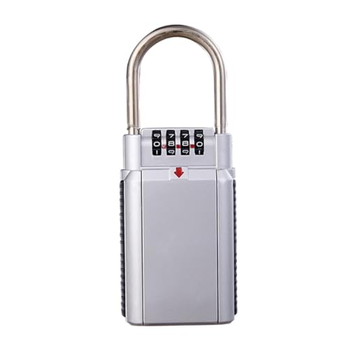 UTHCLO Wandmontierter Schlüsselsafe Mehrstelliger Code Key Lock Box aus Verschleißfest für Außenbereich Haustür Schlüssel Aufbewahrung UTHCLO Wandmontierter Schlüsselsafe Mehrstelliger Code Key Lock Box aus Verschleißfest für Außenbereich Haustür Schlüssel Aufbewahrung von UTHCLO