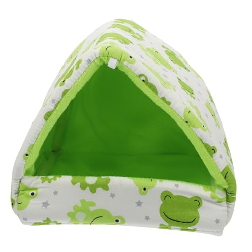 UTHCLO Warm Gefüttertes Hamsternest XL Dekoratives Meerschweinchenbett aus Weichem Kleines Haustierversteck Gemütliches Winterhaus für Kaninchen Hamster Frettchen und Nager von UTHCLO