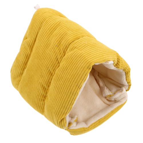 UTHCLO Warmer Vogelhängesack für Kleine Papageien und Wellensittiche Waschbarer Weicher Nistplatz und Kuschelhöhle für Vögel als Winternest und Brutstätte von UTHCLO