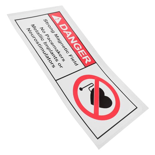 UTHCLO Warnaufkleber Magnetfeld Selbstklebend Starkes Magnetfeld Warnschild für Krankenhäuser Langlebig Haftend Klare Gefahrensignalisierung Verhindert Metallimplantat Nutzung UTHCLO Warnaufkleber Magnetfeld Selbstklebend Starkes Magnetfeld Warnschild für Krankenhäuser Langlebig Haftend Klare Gefahrensignalisierung Verhindert Metallimplantat Nutzung von UTHCLO