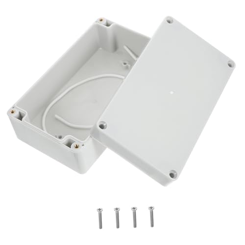 UTHCLO Wasserdichte Aufputz abzweigdose aus Robustem Abs Wetterfeste Elektro verteilerbox für Außenbereich Schlagfestes Kunststoffgehäuse Schutz für Elektrische Anschlüsse von UTHCLO