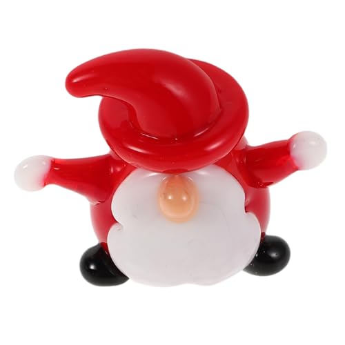 UTHCLO Weihnachts-GNOME Glasfigur Für Schreibtisch Und Auto Zwerg-Dekoration Für Festliche Anlässe Faceless Doll Für Kreative Tisch Und Regalgestaltung von UTHCLO