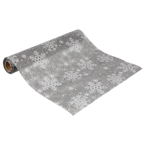 UTHCLO Weihnachtsläufer Tischdecke aus Weichem Stoff mit Schneeflocken Motiv Pflegeleicht Schmutzabweisend Festliche Mitteldecke für Gemütliche Weihnachtsdekoration UTHCLO Weihnachtsläufer Tischdecke aus Weichem Stoff mit Schneeflocken Motiv Pflegeleicht Schmutzabweisend Festliche Mitteldecke für Gemütliche Weihnachtsdekoration von UTHCLO