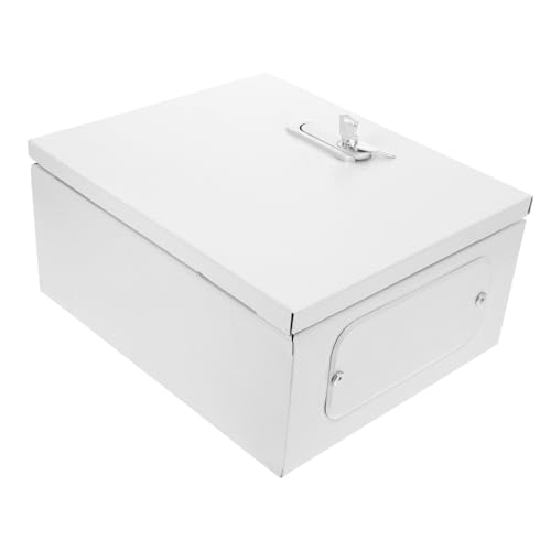 UTHCLO Wetterfeste Dicke Edelstahl Verteilerkasten Aufputz für Außenbereich Splashproof Industriegehäuse mit Stabilem Schaltkasten Sicherer Stromverteilungskasten für Hausstrom von UTHCLO