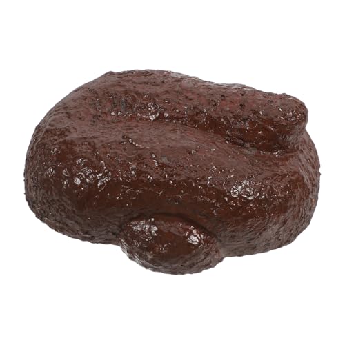 UTHCLO Wetterfeste Resin Schlüsselbox mit Realistischem Poop Design Diskreter Outdoor Schlüsselversteck für Garten und Sicherer Aufbewahrungsbehälter für Hausschlüssel Robust und von UTHCLO
