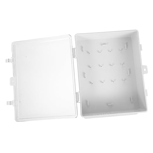 UTHCLO Wetterfeste Verteilerdose für Außenbereich Robuste Kunststoff-abzweigdose mit Transparenter Abdeckung Wasserdichtes Gehäuse für Niederspannungsschalter Luftschalter Sicherheits UTHCLO Wetterfeste Verteilerdose für Außenbereich Robuste Kunststoff-abzweigdose mit Transparenter Abdeckung Wasserdichtes Gehäuse für Niederspannungsschalter Luftschalter Sicherheits von UTHCLO