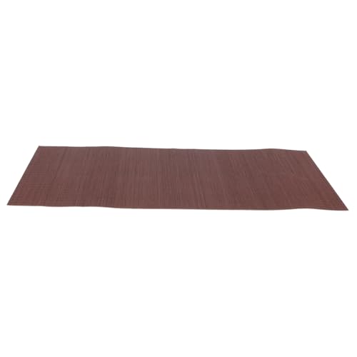 UTHCLO Bambus Tischläufer Vintage Wärmedämmende Tee-Matte rutschfest Pflegeleicht Hochwertiges Wasserdichtes Material Für Stilvolle Tischdekoration Für Teezeremonien Essbereiche von UTHCLO