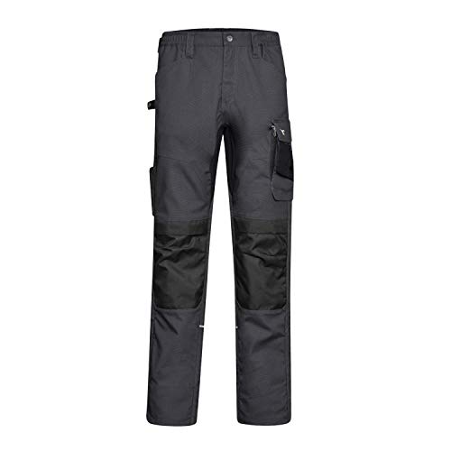 Performance Arbeitshose PANT. TOP ISO 13688:2013, BLACK COAL, Gr. L von UTILITY DIADORA