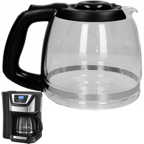 UTIZ Kaffeemaschine Karaffe mit Deckel 200080 1,5 Liter für Russel.l Hobb.s Chester 22000-56 von UTIZ