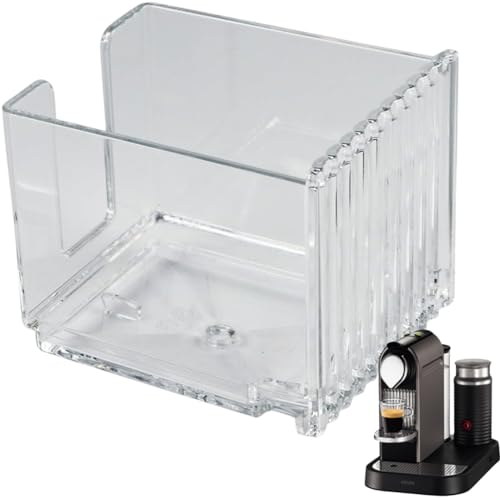 UTIZ Kapselbehälter für gebrauchte Kaffeepad-Kapseln, geeignet für Krups Nespresso Citiz XN700, Citiz & Milk XN710, XN720, XN730, XN750, Transparent, Kunststoff, 1 Stück von UTIZ