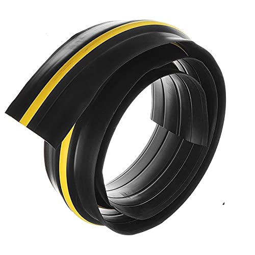 1-2,1 M Garage Tür Boden Dichtung Wetter Stripping PVC Gummi Dichtung Streifen Tür Boden Dichtung Wasser Lärm Dichtung Stoßstange streifen ER(Solid-2.1m) von UTLODY