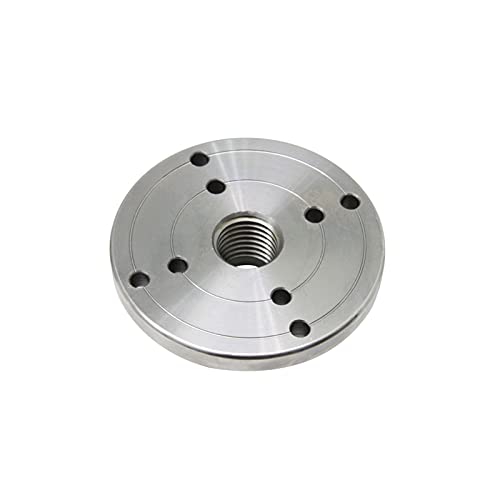 Drehbankfutter für Holz, 3D 4 "zoll 100mm Holz Drehmaschine Chuck Frontplatte M33 X 3.5/1 Zoll 8TPI Gewinde Flansch Holzbearbeitung Drehen Werkzeuge Zubehör(M18 X 2.5) von UTLODY