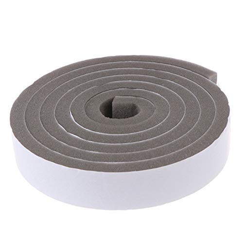 ER Wasserdichter 2M Tür-/Fensterdichtungsstreifen Schalldichter Schaumklebeband Geräuschisolierung Excluder Tape Roll Dichtungsstreifen(2) von UTLODY
