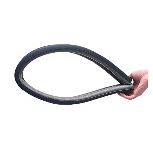 Flexible Türbodendichtungsleiste Schallschutz Geräuschreduzierung Untertür Zugluftstopper Staubdicht Fensterleiste ER(Gray) von UTLODY