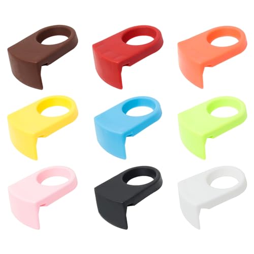 UTMACH 9 Stück Bierclips Bar Drink Snap-Clips Bar Flasche Schnalle Bier Cocktail-Schnalle Bier Cocktail Snap Flaschenhalter Drink Clips Bier Schnalle-bar Bar Getränk Clips für Home,Küche,Bar von UTMACH