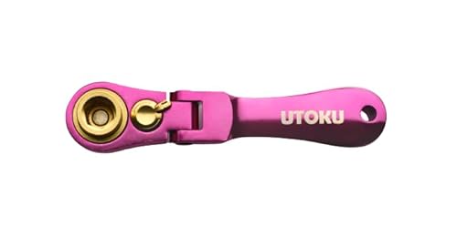 UTOKU TOOLS - Mini-Ratsche -1/4 Zoll (6,35 mm) (Pink Glod) von UTOKU TOOLS