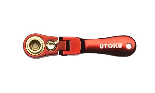 UTOKU TOOLS - Mini-Ratsche -1/4 Zoll (Rotgold) von UTOKU TOOLS