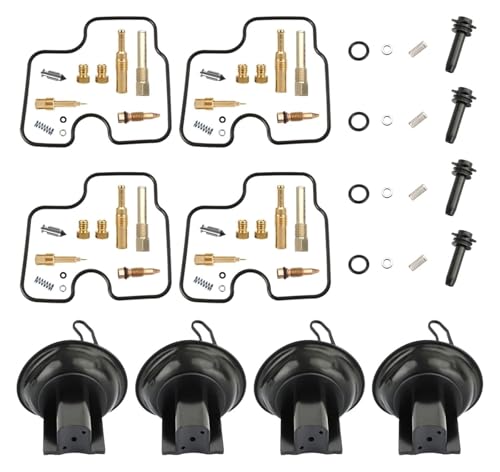 vergaser membran reparatursatz Für CB600F PC34 CB600 F Motorrad Carb Float Teile Vergaser Reparatur Kit(PC34-C) von UTONGMU
