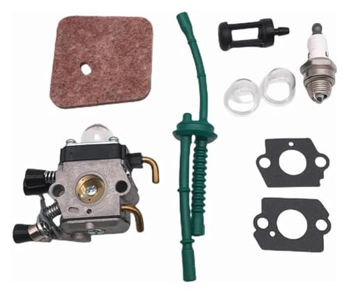 vergaser membran reparatursatz Für FS38 FS45 FS46 FS55 FS74 FS75 FS76 FS80 FS85 C1Q-S143 C1Q-S153 C1Q-S186 C1Q-S186A Motorrad Luft Kraftstoff Filter Vergaser(9pcs) von UTONGMU