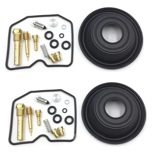 vergaser membran reparatursatz Für GPZ500S GPZ 500 GPZ500 S 1987-1996 1997 1998 1999 2000 2001 2002 2003 Motorrad Vergaser Reparatur Kolben Membran Kit(2Piece) von UTONGMU