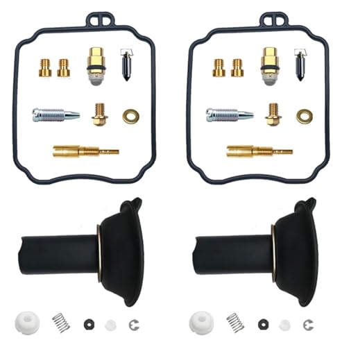 vergaser membran reparatursatz Für HYOSUNG GV125 GT125 GT125R Motorrad Carb Schwimmermembran Assy Wiederaufbau Teile Vergaser Reparatursatz(Repair and Plunger) von UTONGMU