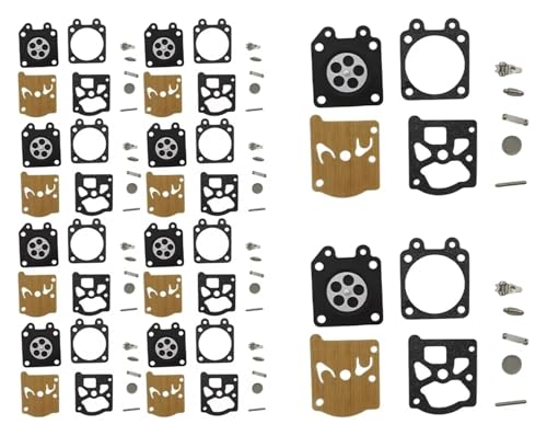 vergaser membran reparatursatz Für MS180 MS170 018 017 MS 180 170 Für Zama RB-77 Kettensäge Ersetzen Teile Vergaser Rebuild Reparatur Membran Kit(10set) von UTONGMU