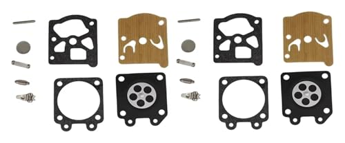 vergaser membran reparatursatz Für MS180 MS170 018 017 MS 180 170 Für Zama RB-77 Kettensäge Ersetzen Teile Vergaser Rebuild Reparatur Membran Kit(2set) von UTONGMU