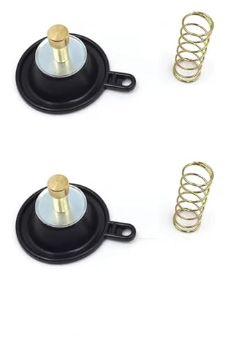 vergaser membran reparatursatz Für Virago XV535 1990-2001 Motorrad Kolben Membran Dichtung Jet Teile Vergaser Reparatur Kit(2 Diaphragm) von UTONGMU