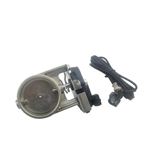 UTOYA Endrohr Universal Multi-Winkel Modus 51 63 76MM Auto Auspuffrohr Elektronische Ventil Kit Controller Gerät Remote Kit Controller Schalter Auspuffrohr (Size : Valve 63mm) von UTOYA